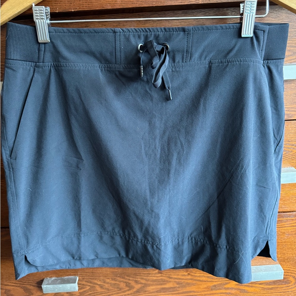Athleta Black Skort with Drawstring